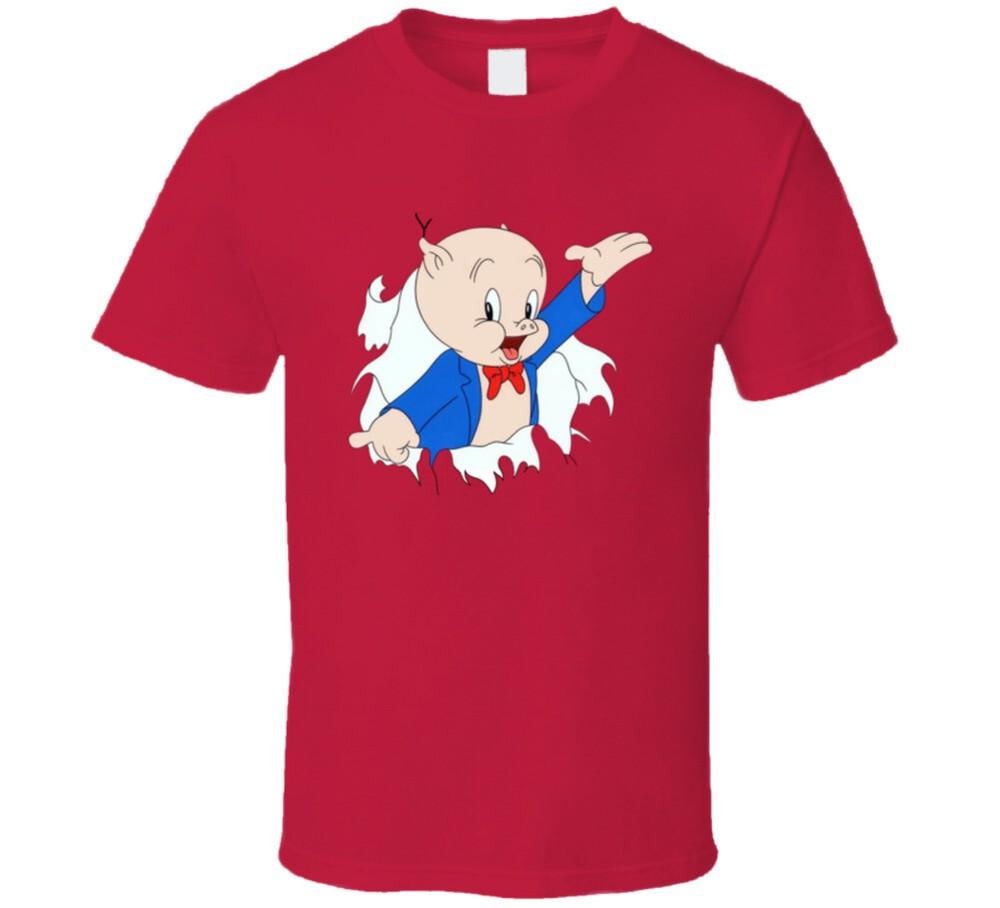 

Porky Pig Funny Cartoon T Shirt 4XL