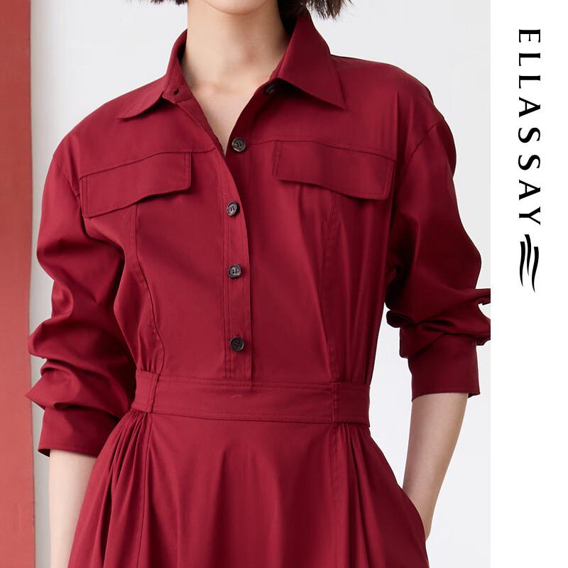 ELLASSAY 2026 Early Spring Elegant Shirt Dress
