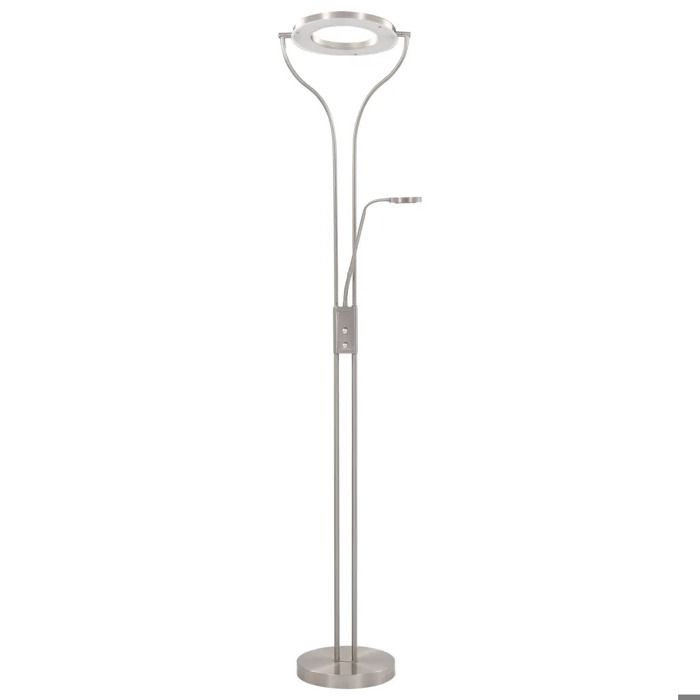 Lampadaire - vidaXL - Variable - LED - 180 cm - Argenté
