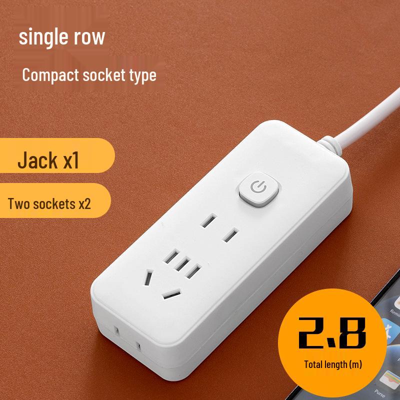 Multi-Function USB Charging Power Strip with Independent Switch