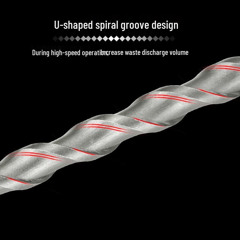 Round & Square Shank Concrete Hammer Drill Bit for Wall Drilling
