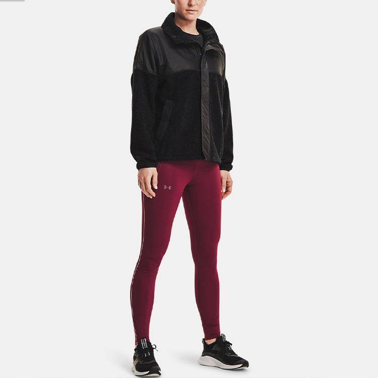 Under Armour Mission Pearl Skin Training Jacket Women Jacket Black 1366051-001