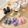Women's Summer Indoor Slippers - Lightweight Thick Sole, Unisex Bathroom Shower Sandals