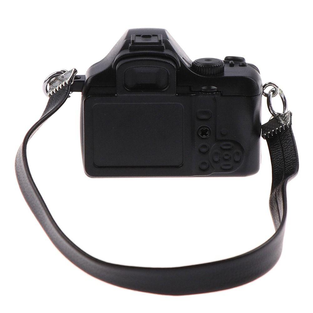 Shutter and Flash Mini Digital Camera Plastic Miniature Camera Gift Dolls Camera  1/6 1/12 Doll