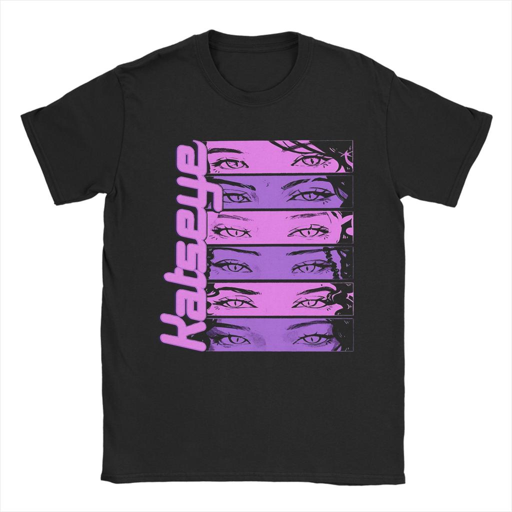Summer Close Up Photo Katseye T Shirt for Men Women  Cotton Tee Shirt Short Sleeve Tops