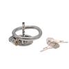 304 Stainless Steel Chastity Lock Penis Cage Male Bondage  Cockring CB Lock BDSM Slave Cuckold Sex Toys Urinary Catheter