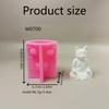 Meditation Cat Candle Mould Silicone Molds Plasters Molds Ornament Molds Castings Molds Animal Molds Craft Supplies