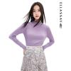 Women's Merino Wool & Cashmere Half-High Collar Pullover Sweater