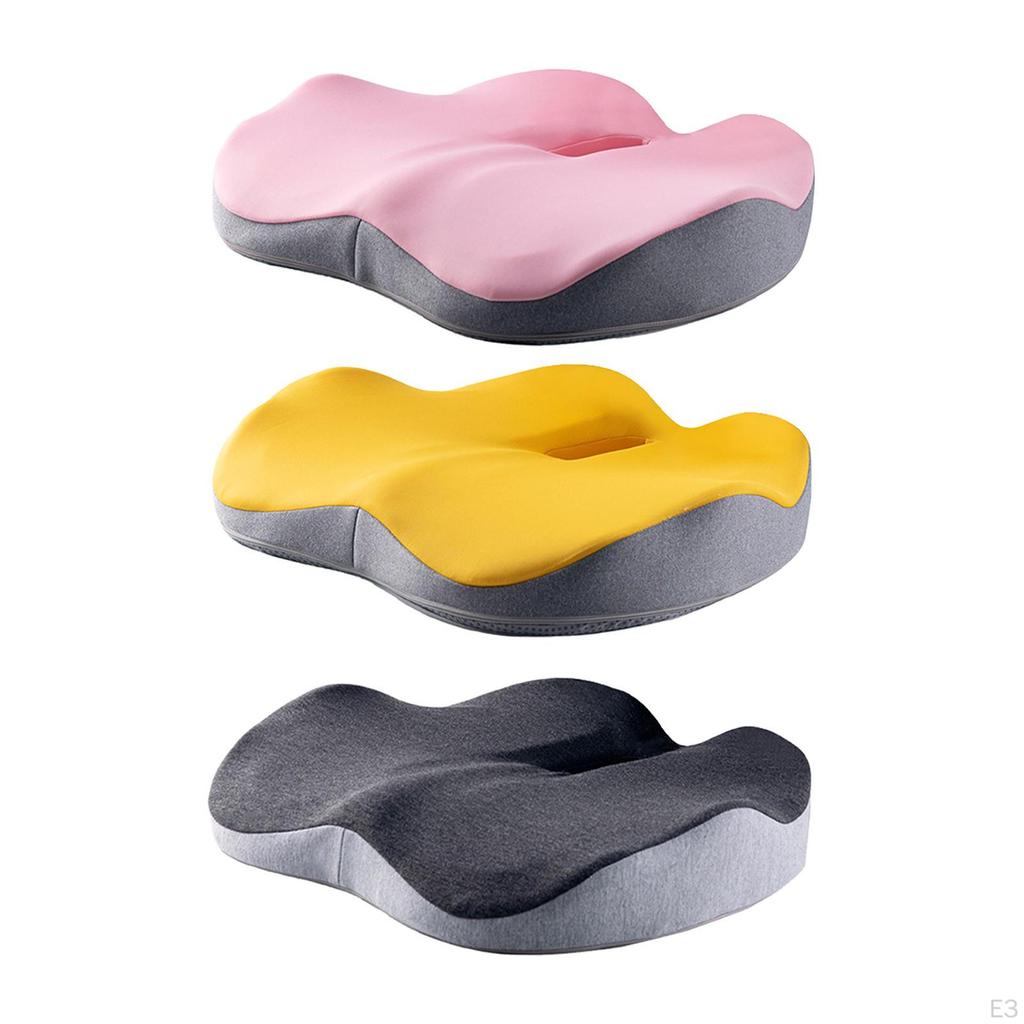 Coccyx Pillow Seat Pad, Soft Cushion for Women in Home and Car Use