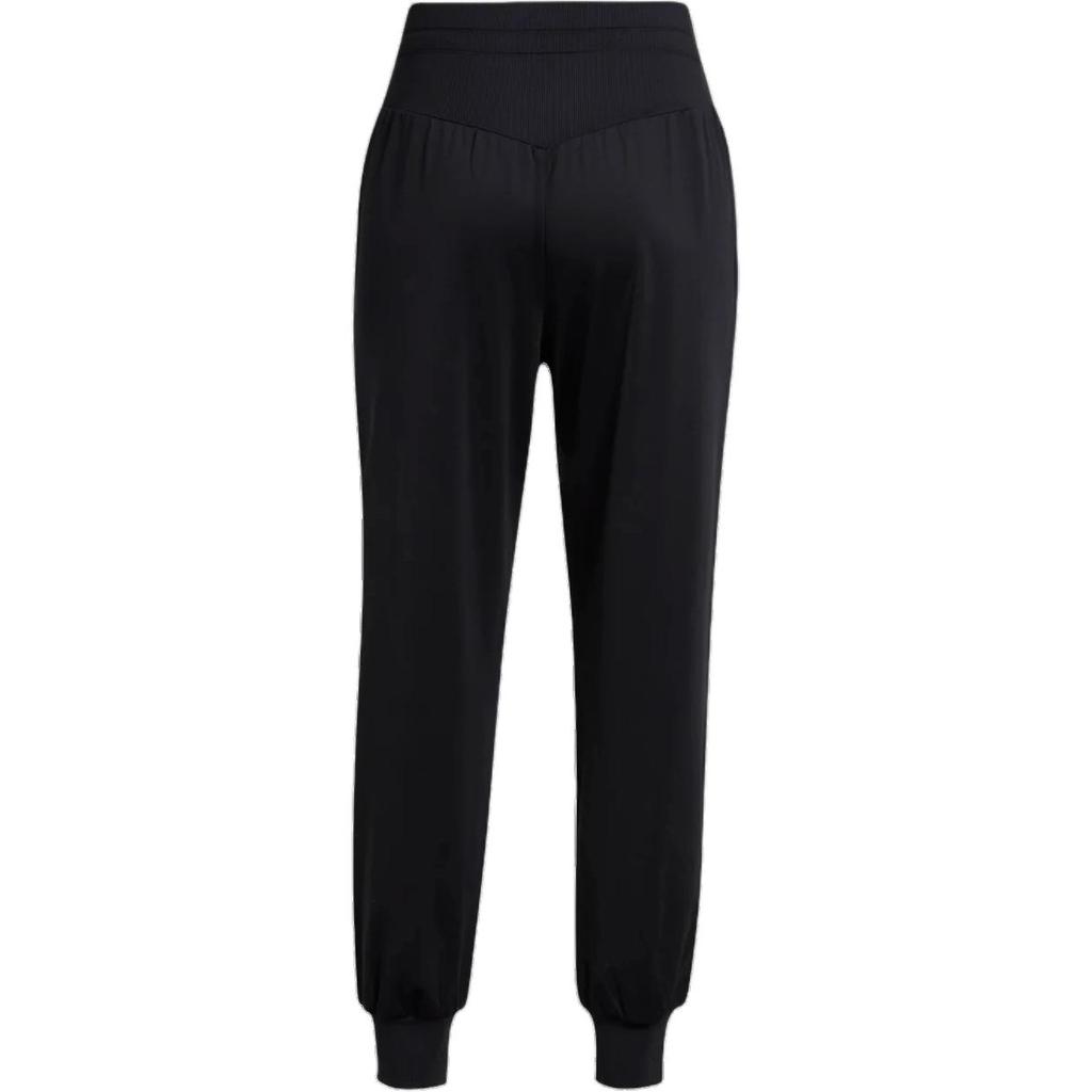 Under Armour Motion Cold Weather Solid Color Fashion Comfortable Sports Lace-Up Casual Pants Women bottoms Black 1386714-001