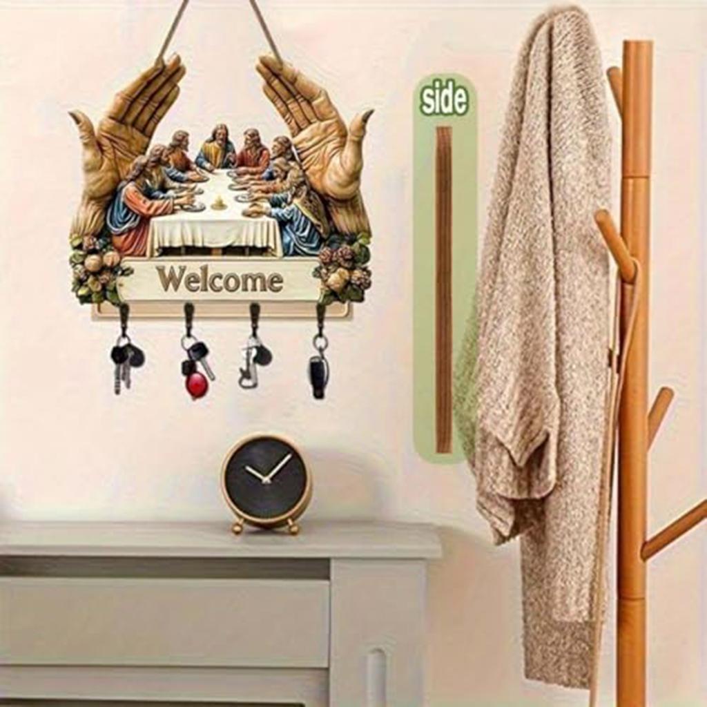 Disciples Wall Art Keychain Hook