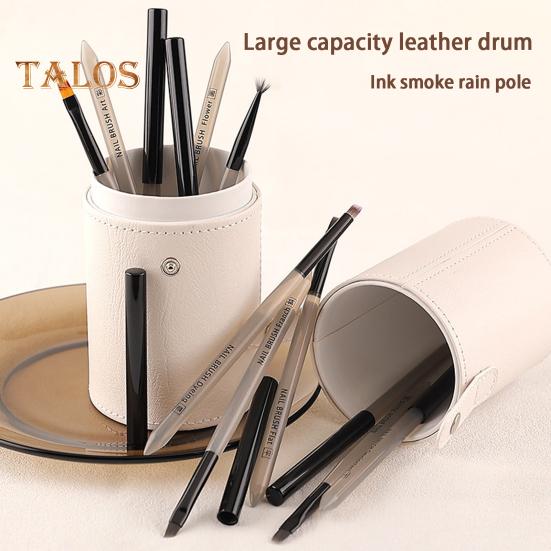 

Ручка для рисования ногтей, рисование плавных линий, дизайн ногтей, многофункциональная практичная ручка для фототерапии с плоской наклонной круглой головкой для ногтей