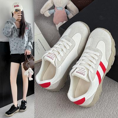 Fashion Small White Shoes Women's Spring and Summer New Lightweight Breathable Casual Sneakers Soft Bottom Running Gump Women's Shoes
