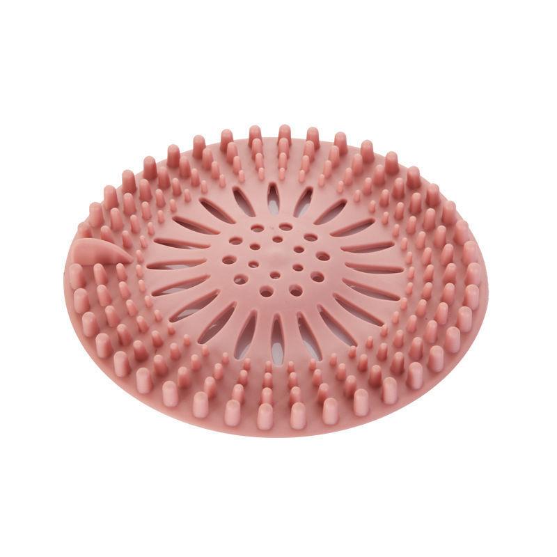 Silicone Kitchen Sink Sewer Shower Filter Drain Cover Stopper Sink Strainer Drainer Floor Drain Hair Catcher Bathroom Accessorie