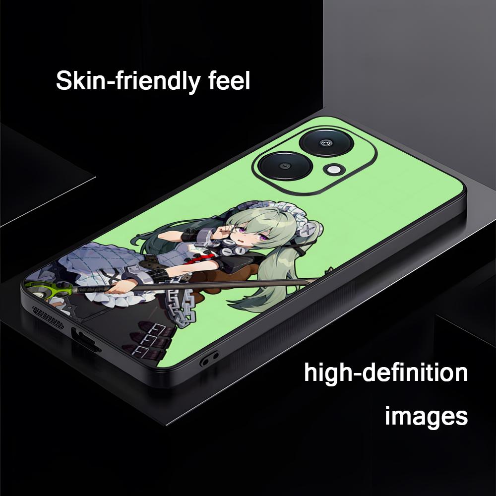 ZZZ Game Corin Wickes Phone Case For Xiaomi Redmi 14C 13C 12C Note14 13 12 11 10 Pro Plus S Soft Black Phone Cover