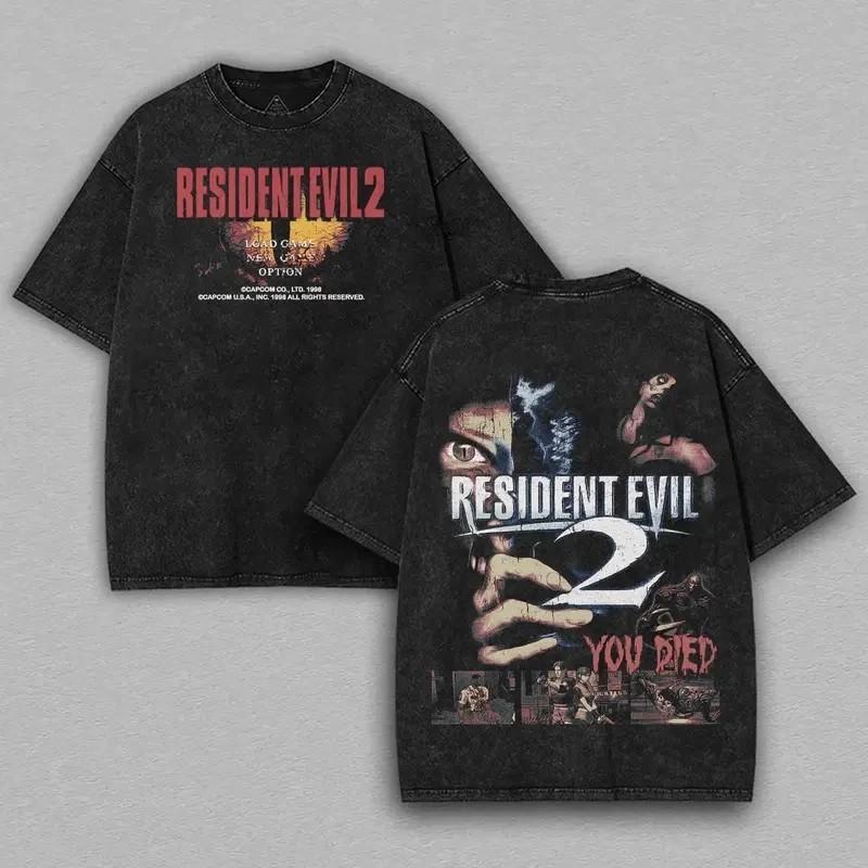 Resident Evil 2 T-Shirt mit ikonischem beidseitigem 3You Died-Design
