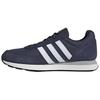 Adidas Neo Run 60S 3.0 Comfortable Versatile Non-Slip Durable Low-Top Short Distance Running Shoes Men Sneakers Blue White Black IE3825