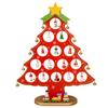 Christmas Decorations Small Christmas Tree Ornaments Wooden Mini Christmas Tree Desktop Decoration Christmas Gifts