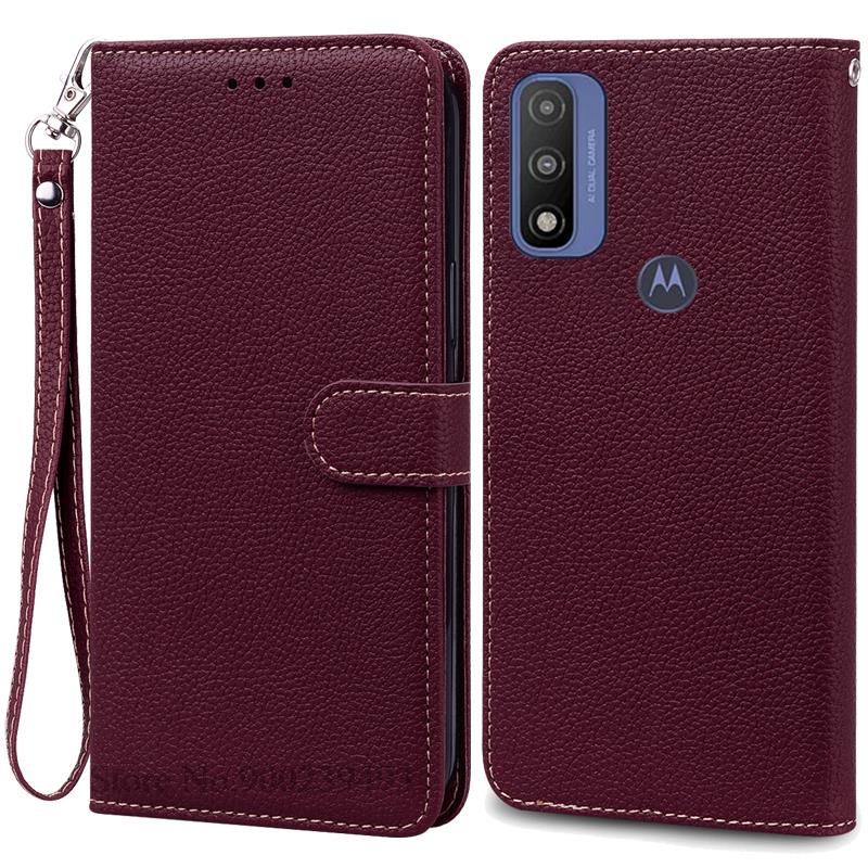 For Moto G Pure Case Moto GPure Leather Flip Wallet Case For Motorola G Pure XT2163-4 Phone Case Silicone Cover Coque Fundas