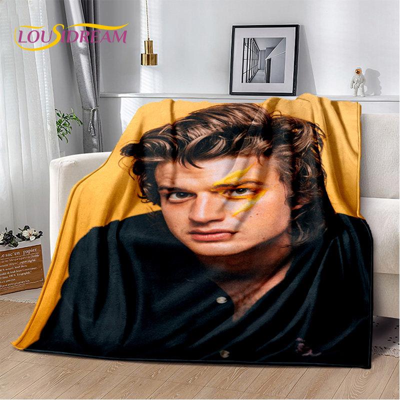 

Джо Кірі Стів Геррінгтон М яка Плюшева Ковдра, Фланелева Ковдра Плед для Вітальні Спальні Ліжка Дивана Покривало для Пікніка Діти 50x60in