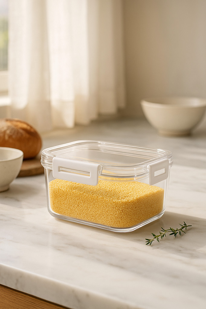 Transparent Sealed Storage Box Microwaveable Useful Dining Room Kitchen Refrigerator Food Storage Container