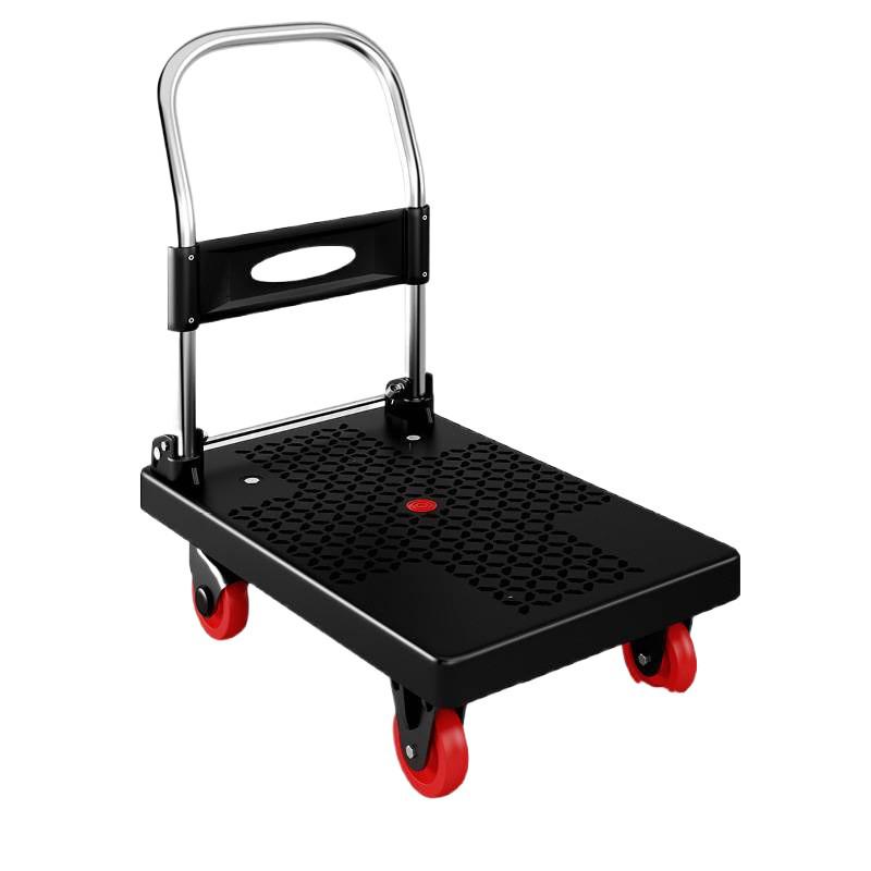 Foldable Lightweight Flatbed Hand Truck – Silent Multi-Functional Cart for Cargo