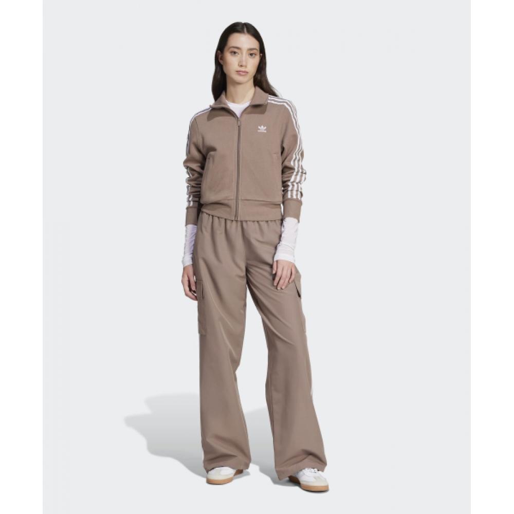 Adidas Firebird Knit Top   Trace Brown Jd4604