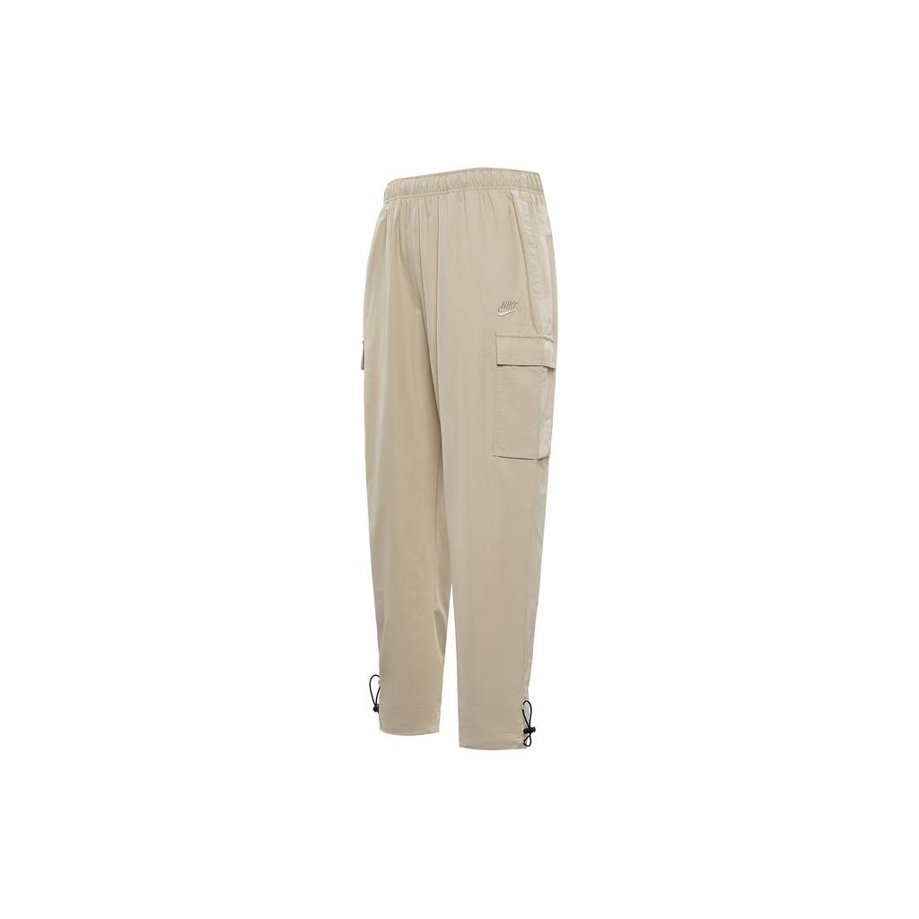 Nike Embroidered Logo Sportswear Woven Cargo Pants Men Bottoms Light-Brown CU4326-224