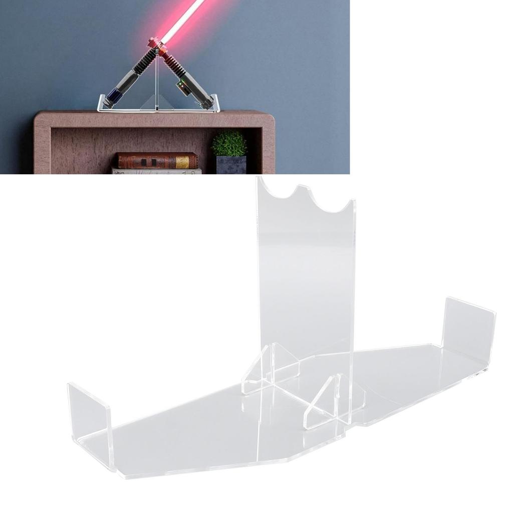 Display Stand Acrylic Desktop   Display Holder Rack Wand Stand Dagger Dispaly Stand with Anti Slip Pad