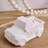 Car Candle Jar Silicone Mold DIY Cartoon Car Desktop Ornament Craft Making Plaster Resin Storage Box Casting Molds Home Decor