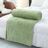 Luxurious Chiffon Butterfly Jacquard Throw Blanket Velvet Nap Blanket Office Shawl Comfortable Blanket Warm Sofa Blankets for Bed Quilt