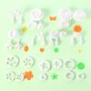 33Pcs/Lot Cake Decorating Tools Fondant Cake Mold Flower Set Baking Accessories