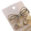 10pcs Pearls Crystal Hairpin Stylish Elegant Decorative Hand Crafted Star Sea Hair Clip Set for