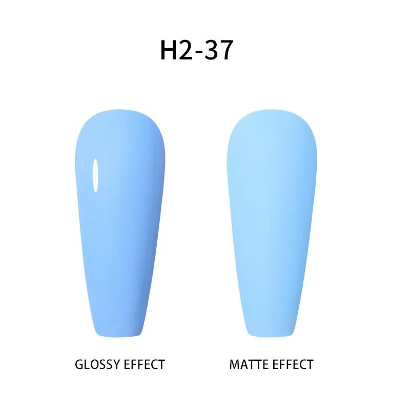 BEAU COLOR 8ML Nail Gel Polish High Pigment UV/LED Color Gel for Nail Art Design and Home DIY Manicure