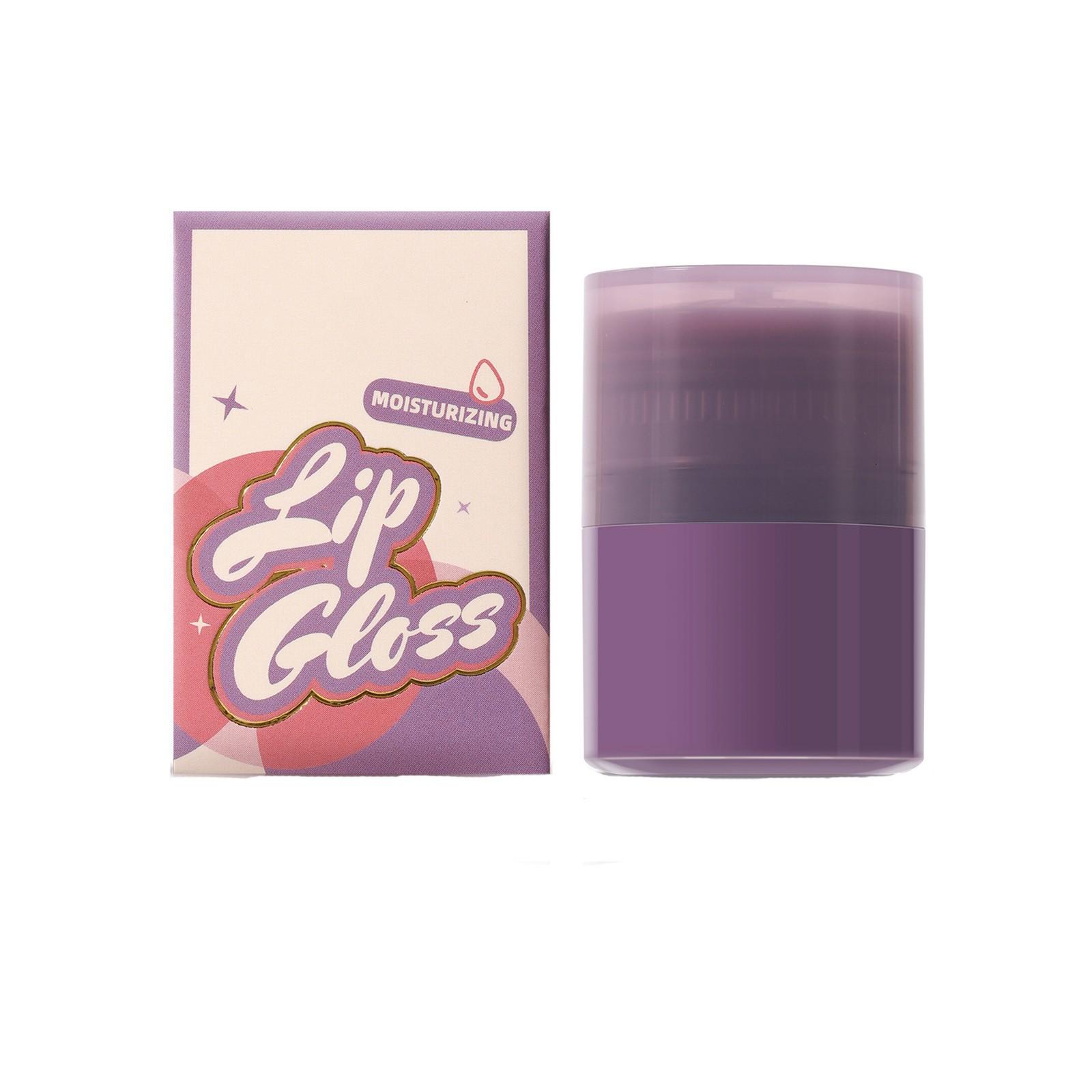 

Твист-ап блеск для губ Увлажняющий прозрачный блеск для губ Бальзам для губ Осветляет линии губ One Size