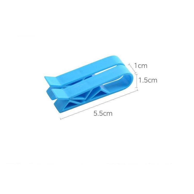 Garbage Can Fixed Clips Practical Rubbish Bag Anti-Slip Holder Clamp Waste Basket Fixation Clip Snack Bag Sealing Tools