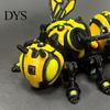Desktop-Ornament für das Büro, Gelenkige Bienenstatue, 3D-gedruckte bewegliche Gelenke Insektenfigur, Auto-Roboter Armaturenbrett und Schreibtisch-Dekoration, Leichtgewicht