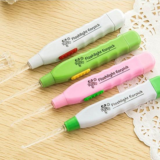Kids Children Fashion LED Light Ear Wax Remover Fast Clean Safe Painless Cleaner