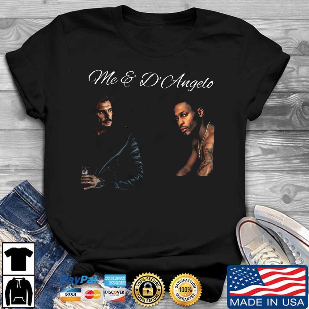 New ME and D Angelo Black unisex ALl size shirt Gift fans  D1166 Unisex T-Shirt S