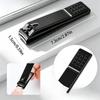 Deluxe Manicure and Pedicure Tools Stainless Steel Professional Nail Clippers Portable Compact and Durable for Travel Use