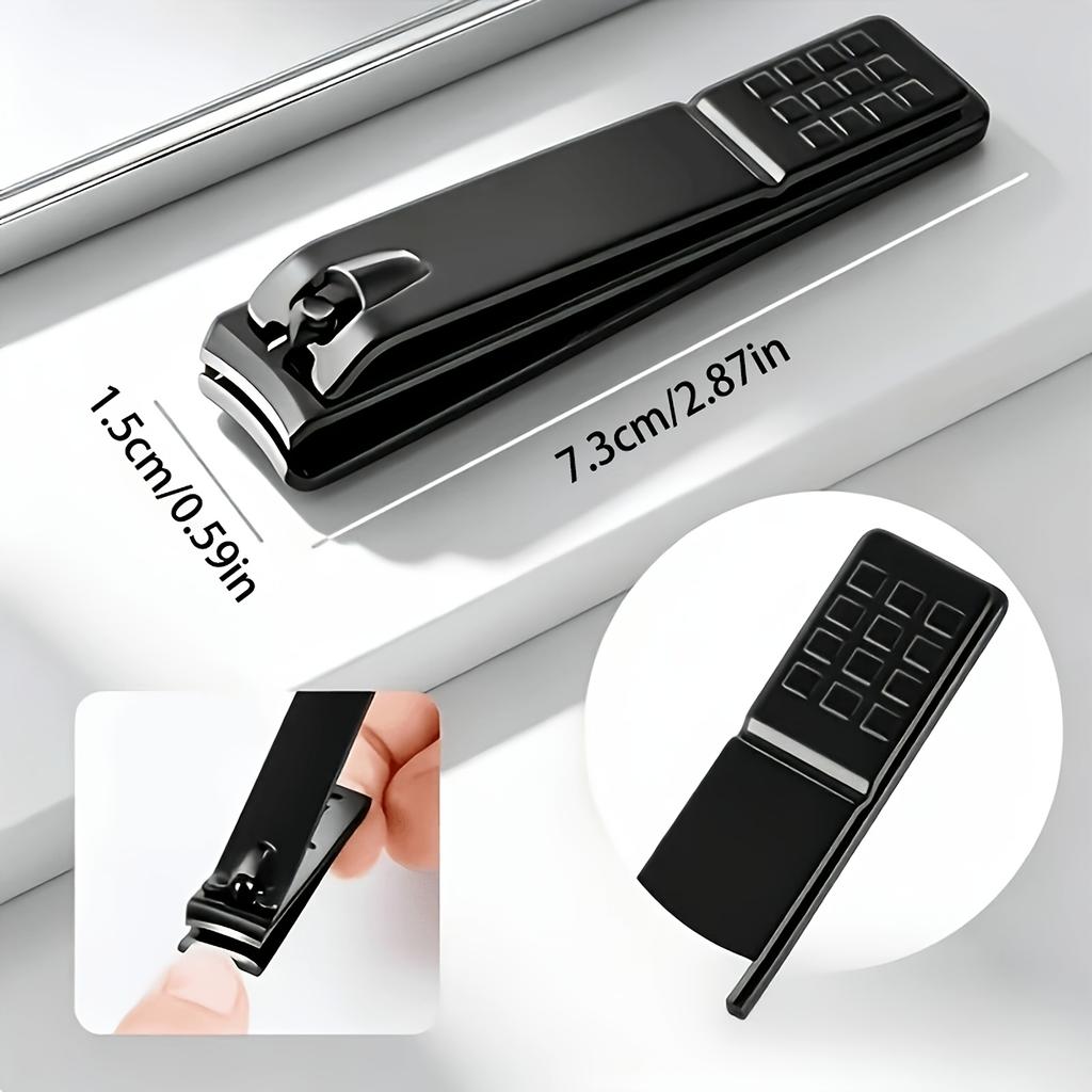 Deluxe Manicure and Pedicure Tools Stainless Steel Professional Nail Clippers Portable Compact and Durable for Travel Use