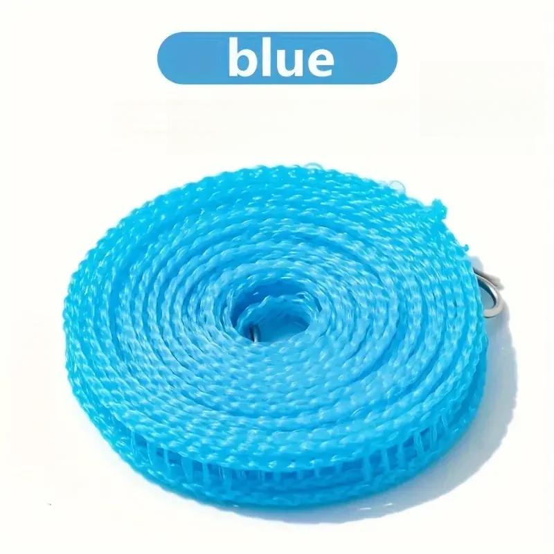 Portable Clothesline Upgraded Thickened Anti-slip Windproof Drying Rope Drying Clothes Hanging Rope Outdoor Camping Accessories