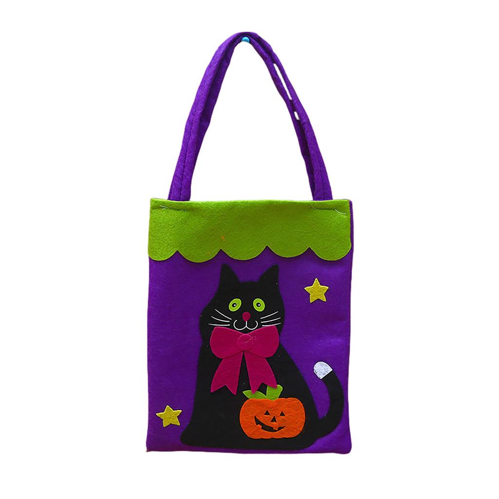 Halloween Non-woven Handbag Candy Bag Festival Bag Decoration Props Gift Bag