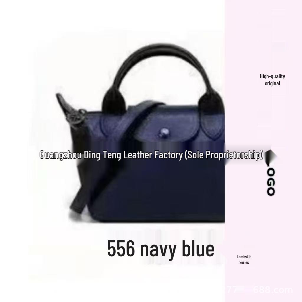 Hochwertige Mini-Knödeltasche aus Nappaleder mit Drachenprägung, Vielseitig für den Weg zur Arbeit, zum Tragen in der Hand, über der Schulter, mit verstellbarem Crossbody-Riemen.