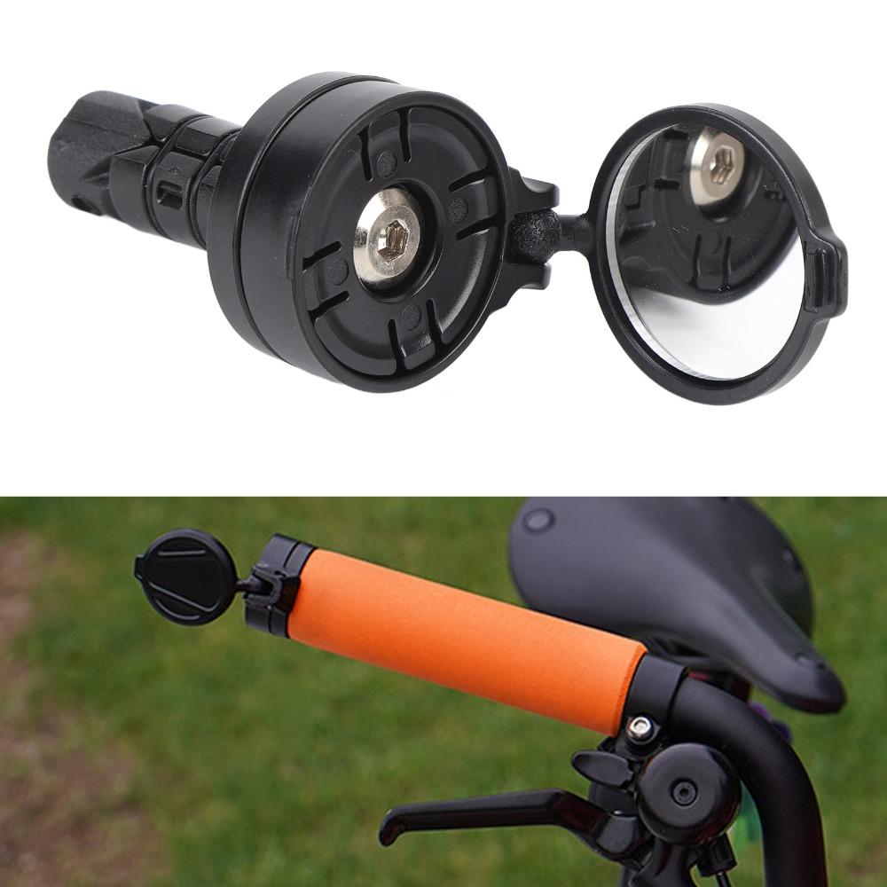 HD Riding Bar End Mirror 360 Rotating Lens Cycling Rear Mirrors  Cycling Accessories