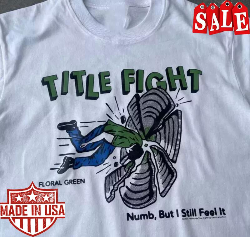 Rare Title Fight band Full Size 100% Cotton Shirt UH2861 Unisex T-Shirt XXXL