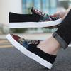 Fashion Casual Shoes for Men Printing Summer Sneakers Slip-on Round Toe Classic Original Legitimate Cheap Liquidation Low Price Man Shoe