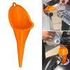 Plastic Car Vehicle Motorcycle Oil Water Fuel Gas Petrol Long Mouth Funnel