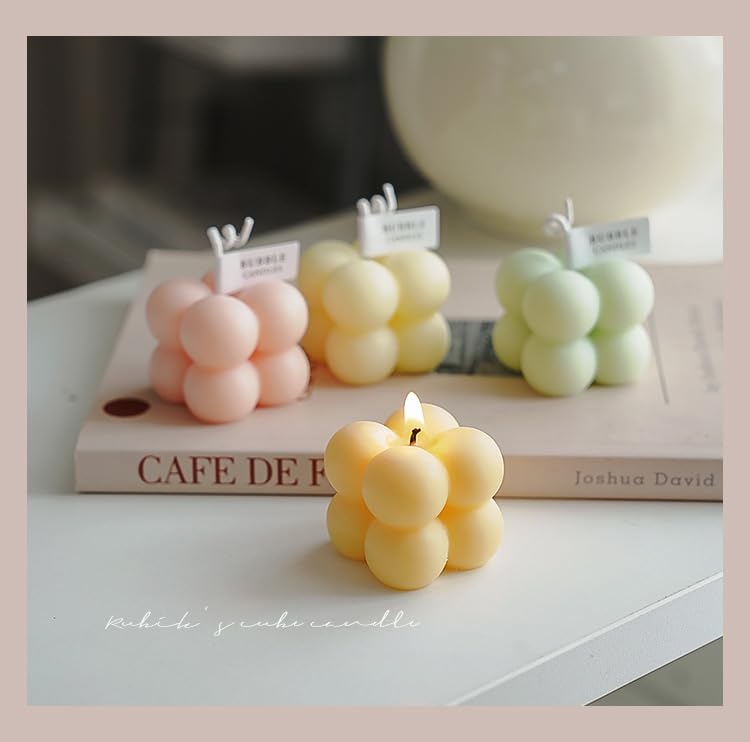 alint Mini Candle BonBon Aroma Candle BonBon Korean Goods Korean Interior Decor Soy Wax Candle Gift Small Gift Pear 3.9cm (L) 3.9cm (W) 3.9cm (D)