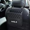 YBVX3 Scatola Organizer Portaoggetti da Sedile in Pelle per Interni Auto per KN Sportage GT Line Ceed Picanto Cerato Seltos Soul Rio Accessori